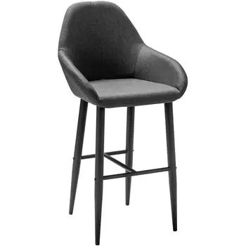 Кресло Бар.Kent темно-серый/черный R-Home арт.410219132h_ТмСер_черн_БАР