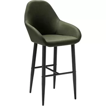 Кресло Бар.Kent темно-зеленый/черный R-Home арт.410219122h_ТмЗел_черн_БАР