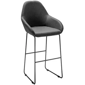 Кресло Бар.Kent тёмно-серый/Линк R-Home арт.410219130h_ТмСер_черн_БАР