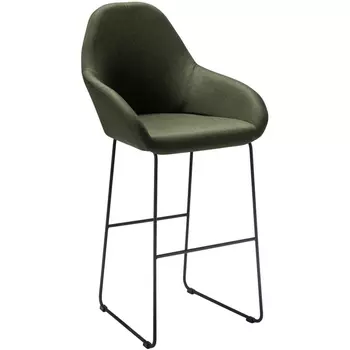Кресло Бар. Kent тёмно-зеленый/Линк R-Home арт.410219120h_ТмЗел_черн_БАР