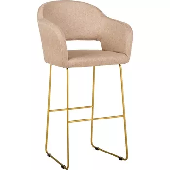 Кресло бар Oscar Браун/ЛинкЗолот R-Home арт.4101188h_БраунЗолот_БАР