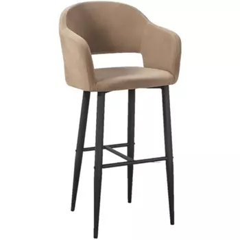 Кресло Бар Oscar Diag beige/черный R-Home арт.410218152h_Diagbeige_черн_БАР