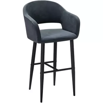 Кресло Бар.Oscar Diag grey/черный R-Home арт.410218142h_Diag grey_черн_БАР