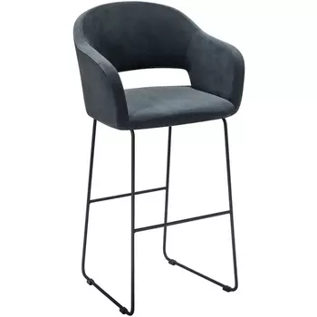 Кресло Бар. Oscar Diag grey/Линк R-Home арт.410218140h_Diag grey_черн_БАР