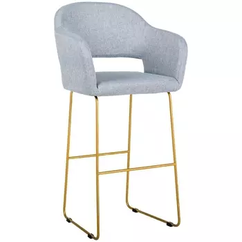 Кресло бар Oscar Грей/ЛинкЗолот R-Home арт.4101188h_ГрейЗолот_БАР