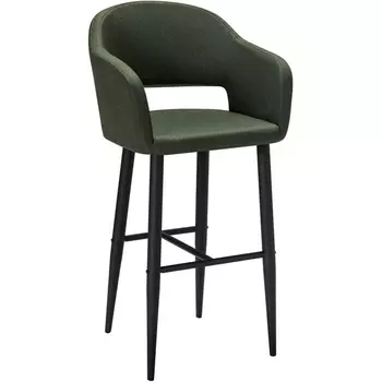 Кресло Бар.Oscar темно-зеленый/черный R-Home арт.410218122h_Dark_Green_черн_БАР