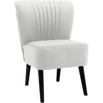 Кресло Barbara ОГОГО (арт.344660), (Ткань/Белый) ОГОГО Обстановочка!