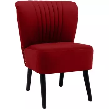 Кресло Barbara ОГОГО (арт.344667), (Ткань/Бордовый) ОГОГО Обстановочка!