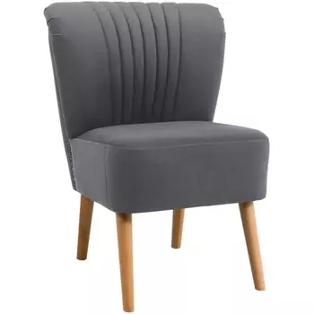 Кресло Barbara ОГОГО (арт.344691), (Ткань/Серый) ОГОГО Обстановочка!