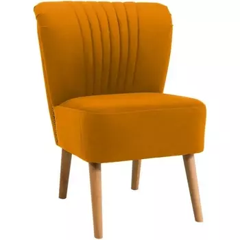 Кресло Barbara ОГОГО (арт.344692), (Ткань/Желтый) ОГОГО Обстановочка!