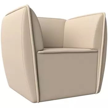 Кресло Бергамо (экокожа бежевая) Лига Диванов 112021