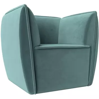 Кресло Бергамо (велюр бирюзовый) Лига Диванов 111978