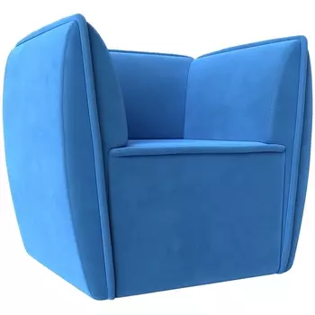 Кресло Бергамо (велюр голубой) Лига Диванов 111980