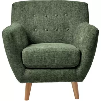 Кресло Bradexhome Picasso зелёный, шенилл