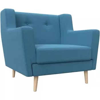 Кресло Брайтон (Голубой/Рогожка) Лига Диванов арт.125629