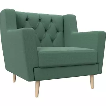 Кресло Брайтон Люкс (Зеленый/Рогожка) Лига Диванов арт.125037