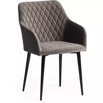 Кресло BREMO (mod. 708) / 1 шт. в упаковке (Ткань,Металл /Серый,Черный) Tetchair