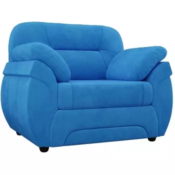 Кресло Бруклин (велюр голубой) Лига Диванов 31535