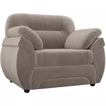 Кресло Бруклин (велюр коричневый) Лига Диванов 31536