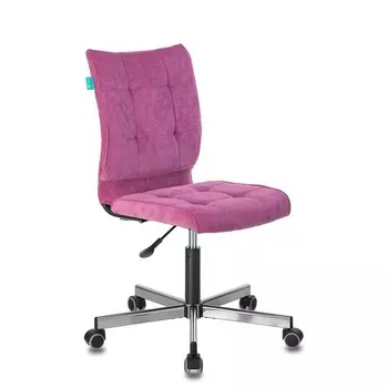 Кресло Бюрократ CH-330M/LT-15 без подлокотников малиновый крестовина металл Stool Group арт.УТ000002993