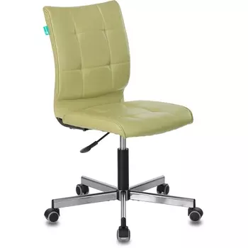 Кресло Бюрократ CH-330M зеленый Best 79 эко.кожа крестовина металл хром