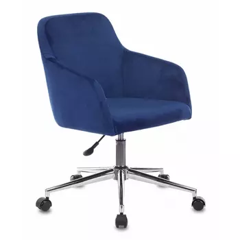 Кресло Бюрократ CH-380SL сапфировый Italia 17 крестовина металл хром (Бюрократ)