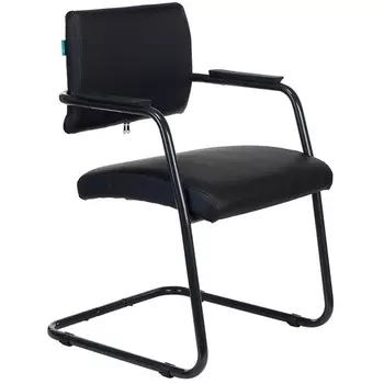 Кресло Бюрократ CH-271N-V черный Leather Black эко.кожа полозья металл черный