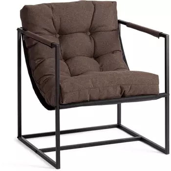 Кресло Charli/Чарли Tetchair (Рогожка/Коричневый) арт.24899