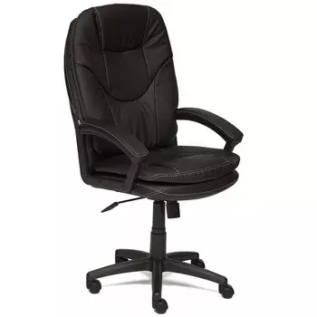 Кресло COMFORT LT черный (кож/зам) (Tetchair)