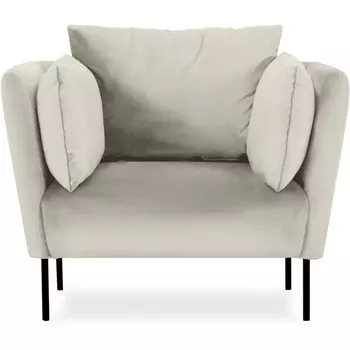 Кресло Copenhagen ОГОГО (арт.598972), (Велюр/Бежевый) ОГОГО Обстановочка!