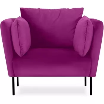 Кресло Copenhagen ОГОГО (арт.598986), (Велюр/Розовый) ОГОГО Обстановочка!