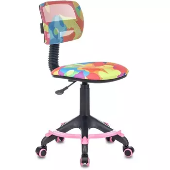 Кресло детское Бюрократ CH-299-F мультиколор абстракция сетка/ткань крестовина пластик подст.для ног (Бюрократ)