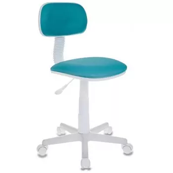 Кресло детское Бюрократ CH-W201NX бирюзовый 15-175 крестовина пластик пластик белый