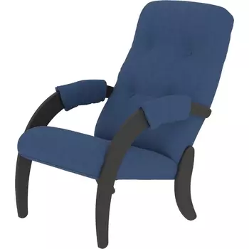 Кресло для отдыха Модель 61 Ткань опхелия 7, каркас венге Mebelik арт.009073