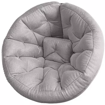 Кресло Dreambag Футон Серый (Велюр, XL) 6923312