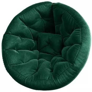 Кресло Dreambag Футон Зеленый (Велюр, L) 6922811