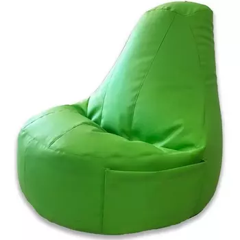 Кресло Dreambag Комфорт Зеленое ЭкоКожа (Классический) 3710701