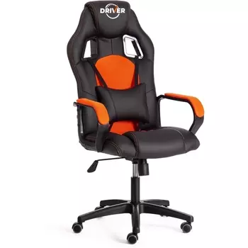 Кресло DRIVER (22) Tetchair (Черный,Оранжевый).