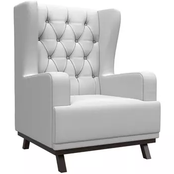 Кресло Джон Люкс (экокожа белая) Лига Диванов 108488