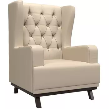 Кресло Джон Люкс (экокожа бежевая) Лига Диванов 108487