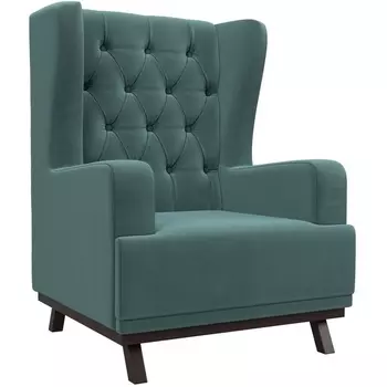 Кресло Джон Люкс (велюр бирюзовый) Лига Диванов 108469