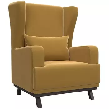 Кресло Джон (микровельвет желтый) Лига Диванов 109513