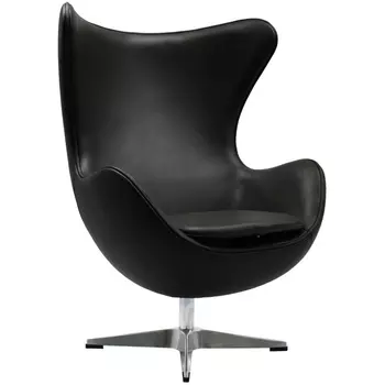 Кресло чёрный Bradex Home Egg Chair FR 0568