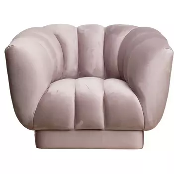 Кресло Fabio велюр бежевый Colt1001 104*96*74см Garda Decor арт.FABIO-1-2K-Colt1001