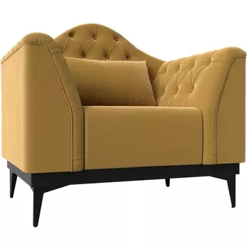 Кресло Флорида (микровельвет желтый) Лига Диванов 112297
