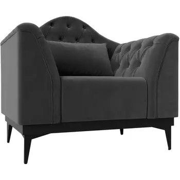 Кресло Флорида (велюр серый) Лига Диванов 112287