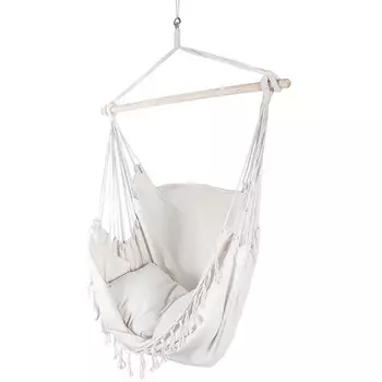 Кресло-гамак Hamlet ОГОГО 819088 (белый) ОГОГО Обстановочка!