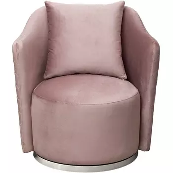 Кресло Garda Decor VERONA-Colt007 (Пыльно-розовый)