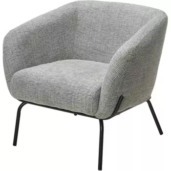 Кресло HARPER Modica-314 серый, ткань / черный каркас, ®DISAUR M-City