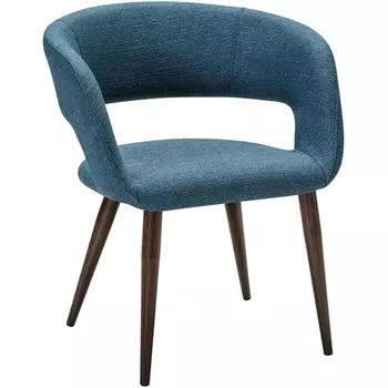 Кресло Hugs синий/т.орех R-Home арт.410131123h_blueart_т.орех